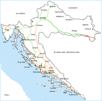 Croatia - Map